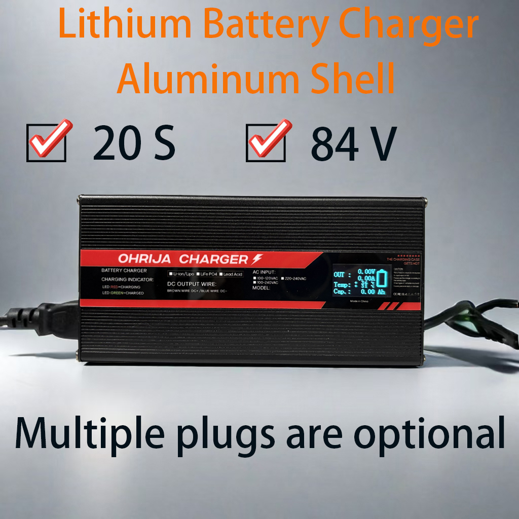 Cargador de Batería de Litio d - 84V 20A Smart Charger reseña y precio