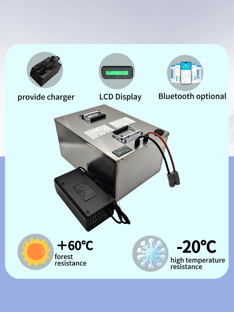 Paquete de batería recargable  - 72V 40Ah Lifepo4 Battery Pack reseña y precio
