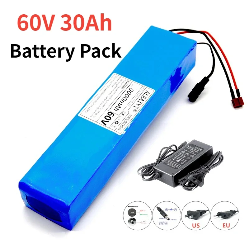 Batería de iones de litio 1865 - 60V 50Ah Electric Scooter Battery reseña y precio