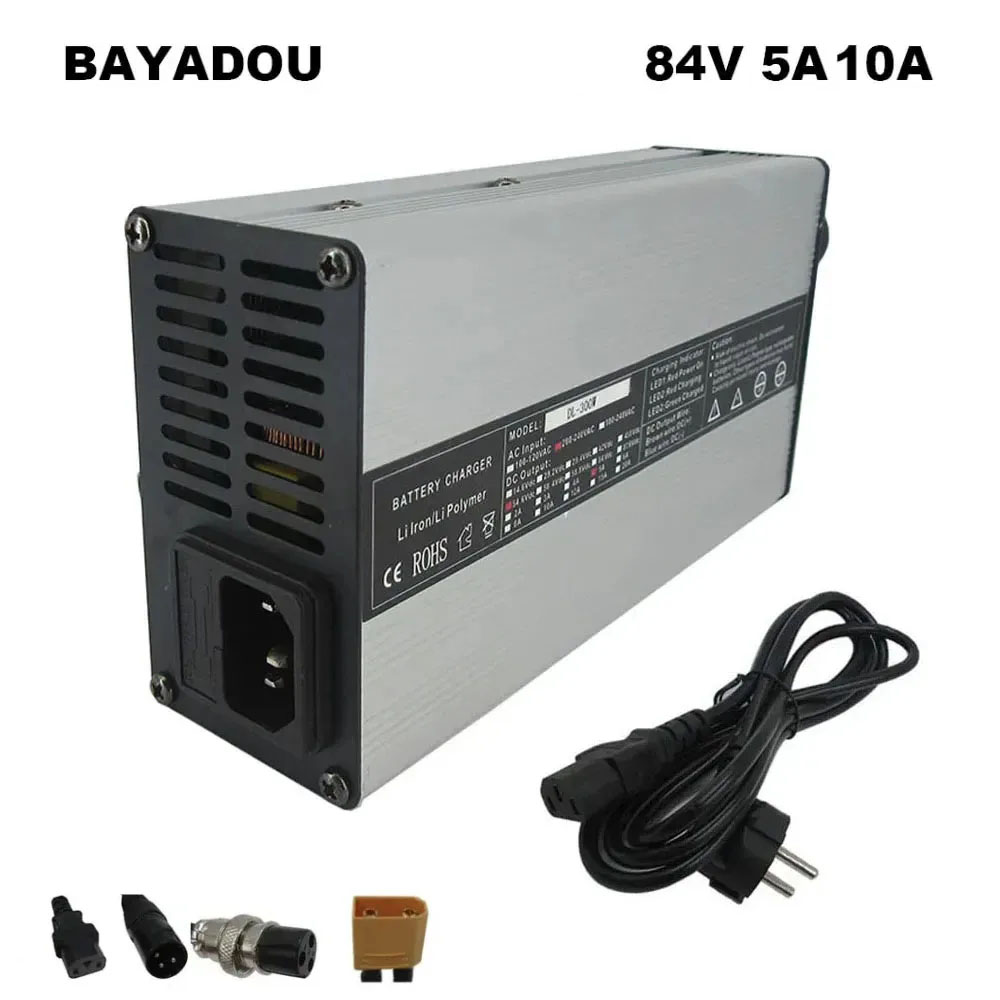 Cargador Inteligente de Litio  - 84V 20A Smart Charger reseña y precio